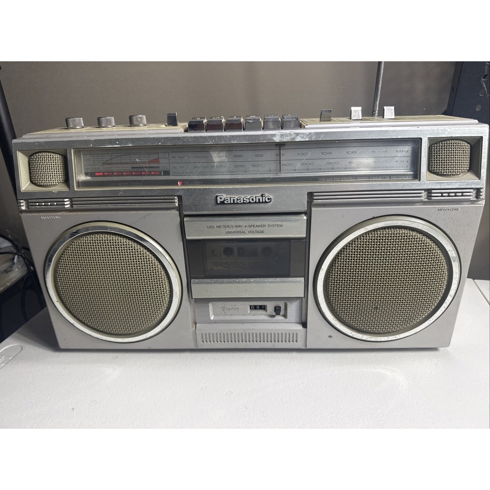 VTG Panasonic RX-5030 AM/FM Stereo Cassette BoomBox Radio TESTED Works Perfectly